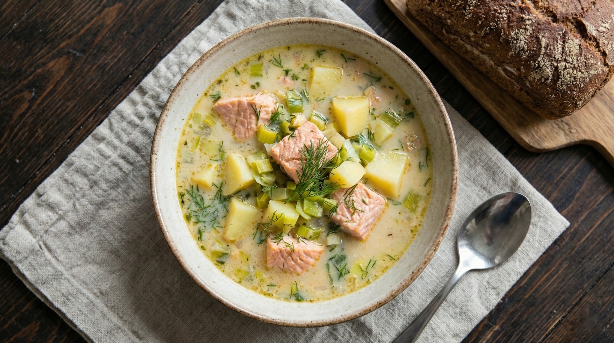 Finnish Salmon Soup: The Nordic Dish’s Hug in a Bowl