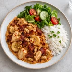 Flying Jacob (Flygande Jakob): Sweden’s Famous Chicken and Banana Casserole